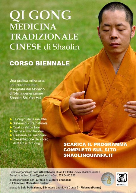 Immagine dell’evento Corso Medicina Tradizionale Cinese (M.T.C.) - Fidenza