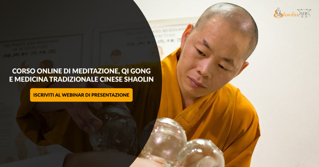 Immagine dell’evento WEBINAR gratuito di presentazione Corso Online di Meditazione, Qi Gong e Medicina Tradizionale Cinese Shaolin