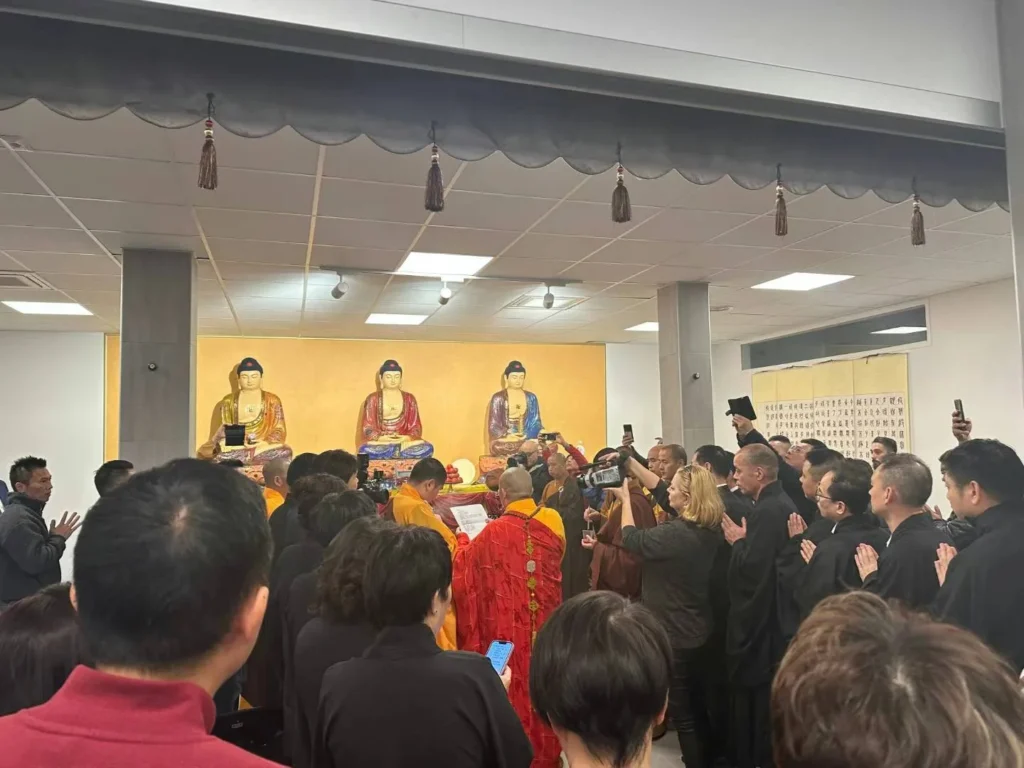 Inaugurazione del Centro Cultura Shaolin Italia