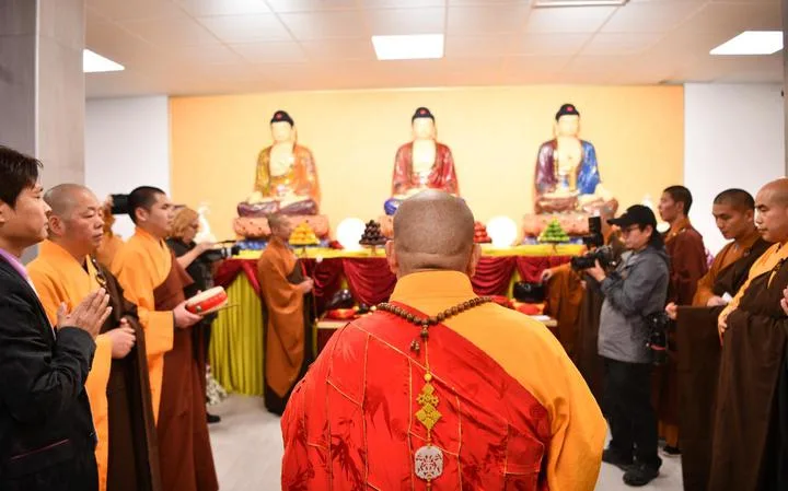 Inaugurazione del Centro Cultura Shaolin Italia