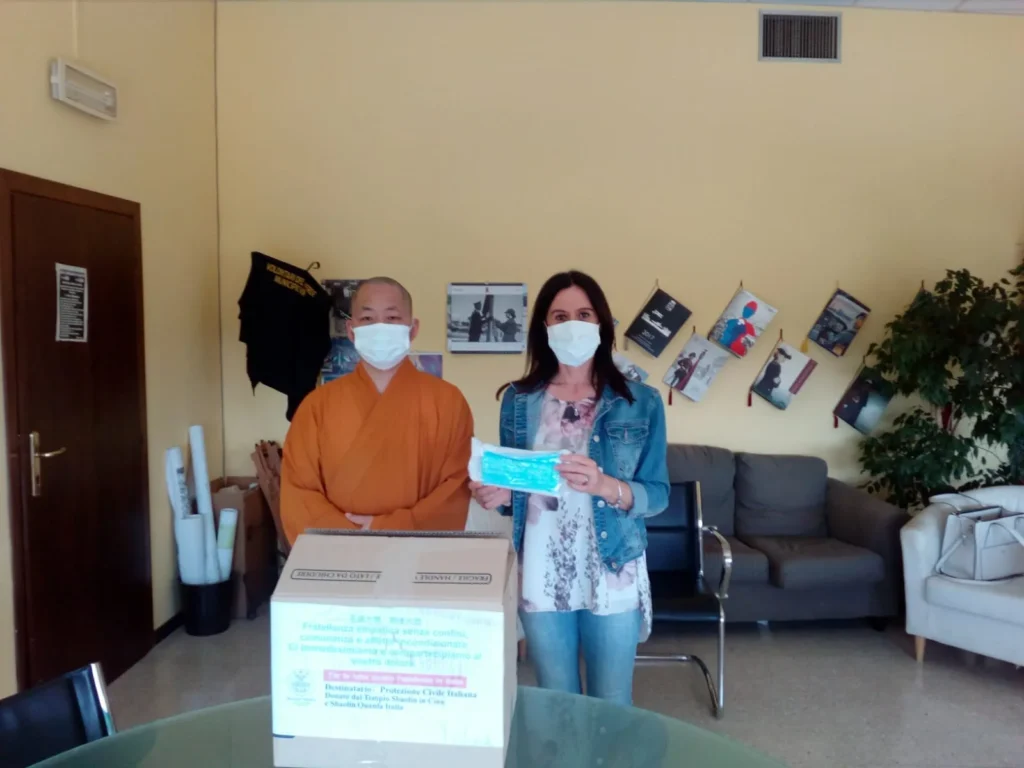 Iniziative solidali di Cultura Shaolin Italia