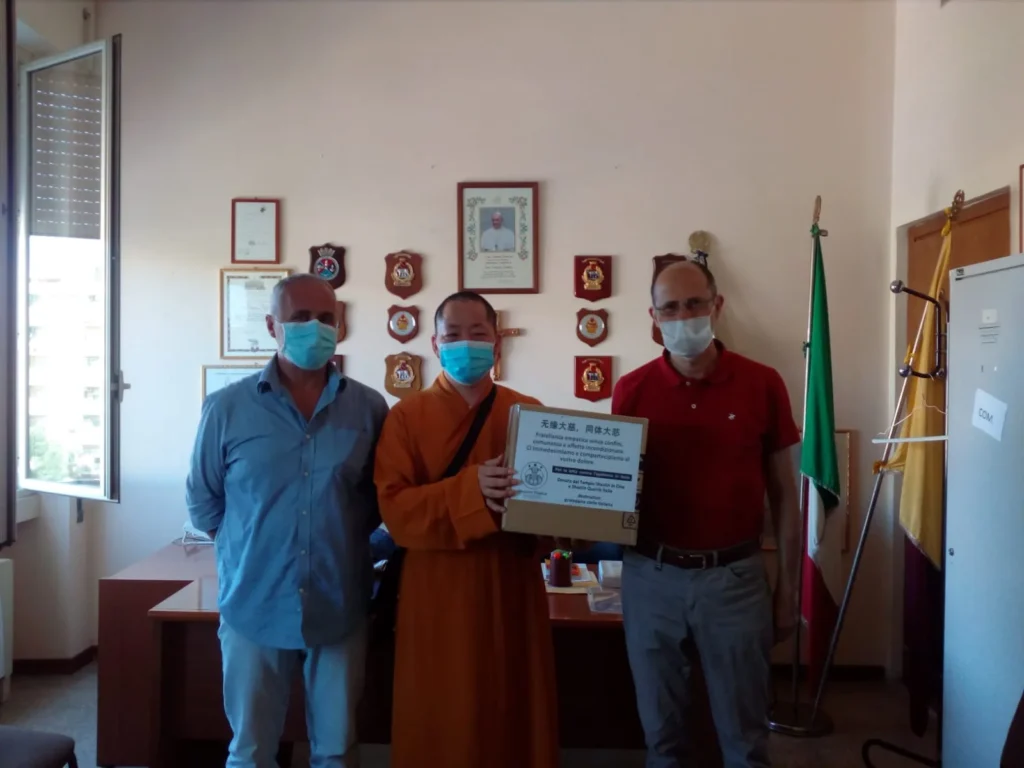 Iniziative solidali di Cultura Shaolin Italia
