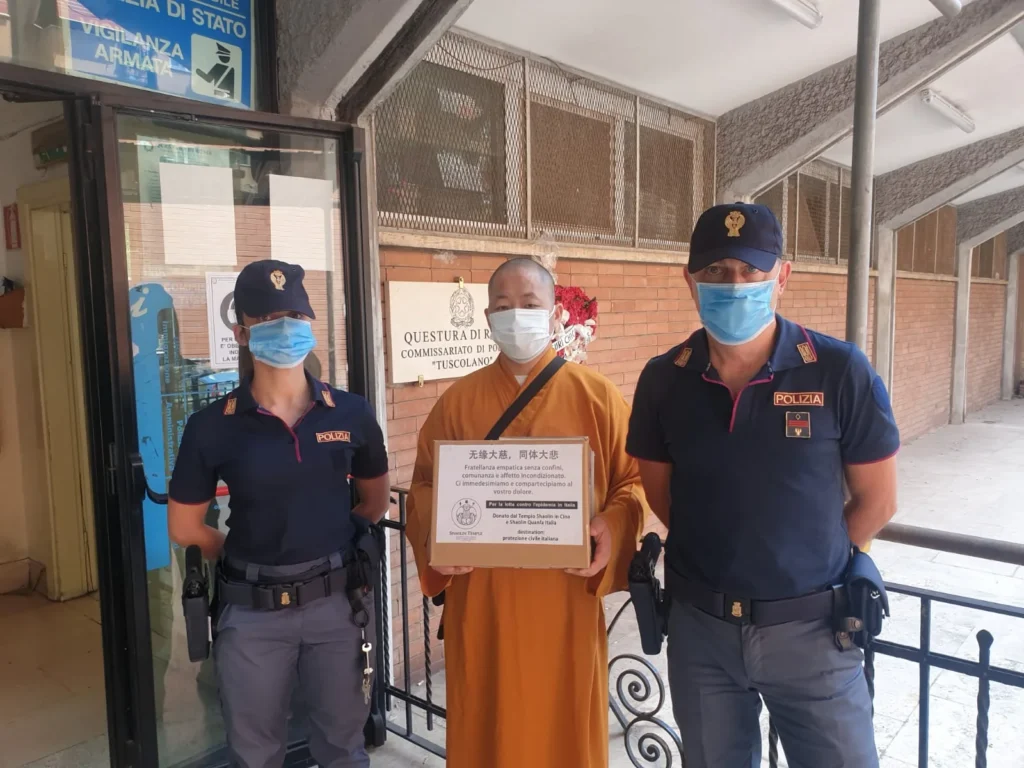 Iniziative solidali di Cultura Shaolin Italia
