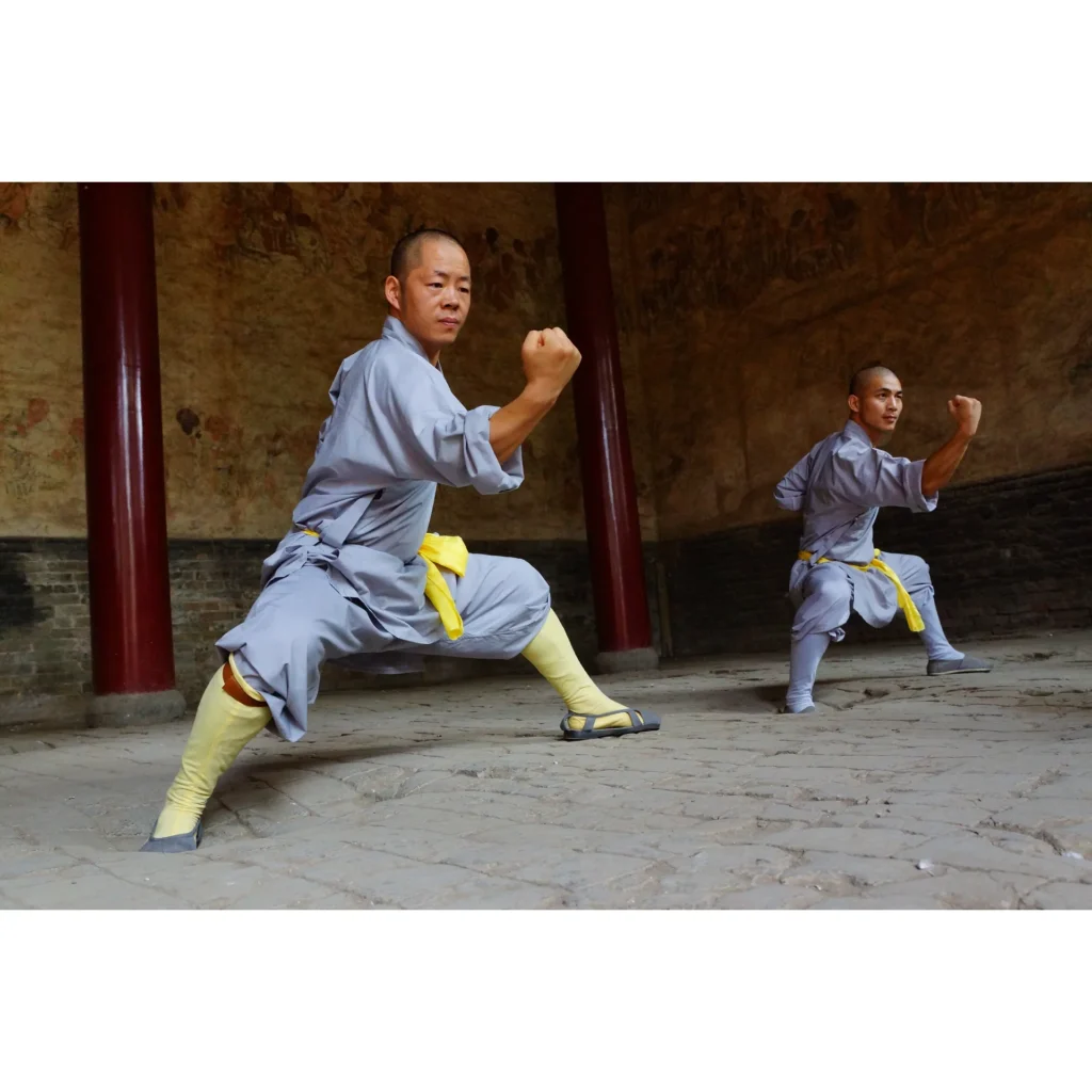 Maestro Shi Yan Hui durante una pratica di Shaolin Kung Fu - fotografia 21